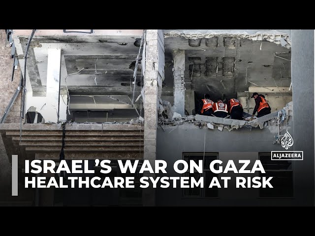 ⁣Israel attacks two more hospitals as winter adds to suffering in Gaza