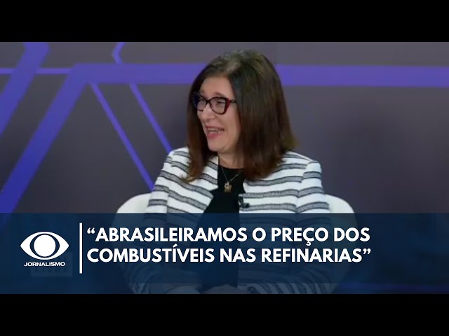 ⁣Abrasileiramos o preço dos combustíveis nas refinarias, diz presidente da Petrobras | Canal Live