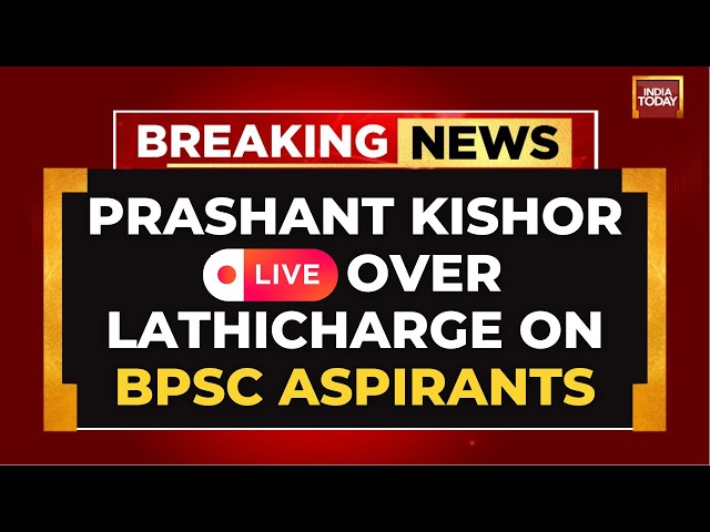 ⁣Bihar BPSC Protest LIVE Update: Police Lathicharge On Protesting Students in Patna| India Today LIVE