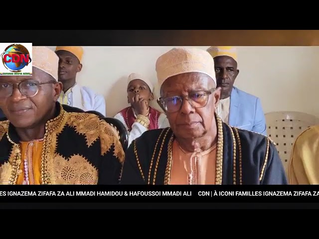 ⁣ICONI DJABAL: ZIFAFA  Ali Mmadi Hamidou et Hafoussoi Mmadi Ali