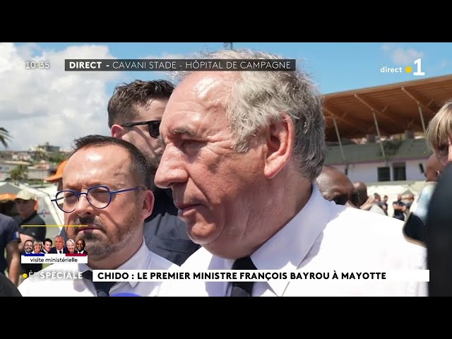 ⁣François Bayrou à Mayotte