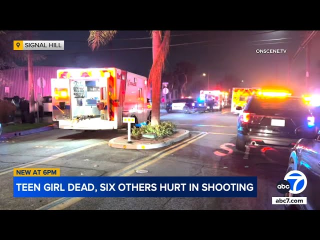 ⁣17-year-old girl killed, 6 other teens injured in Signal Hill party shooting, authorities say