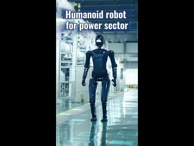 ⁣China Southern Power Grid unveils humanoid robot for power sector