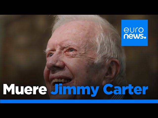 ⁣Muere a los 100 años Jimmy Carter, el expresidente estadounidense más longevo tras su mandato