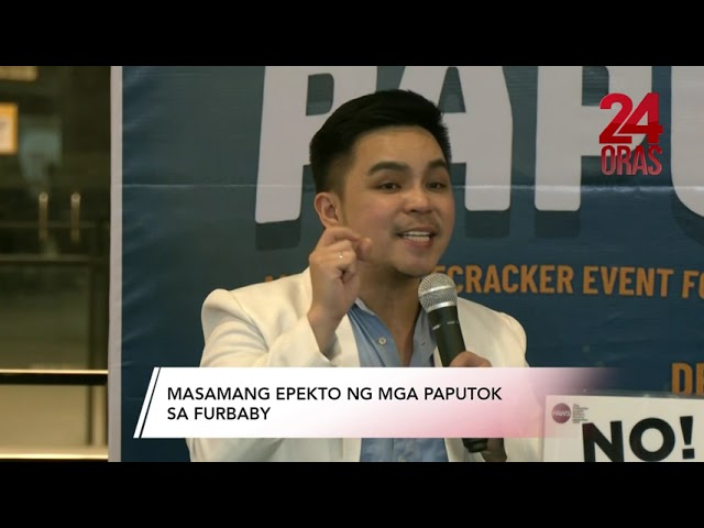 ⁣Panawagan ng animal lovers: ‘Wag magpaputok dahil makakasama sa mga alagang hayop | 24 Oras