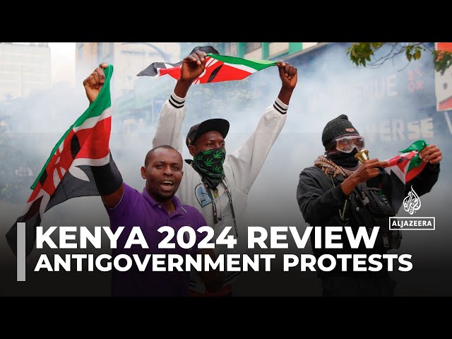 ⁣A look back at Kenya's defining wave of demonstrations in 2024