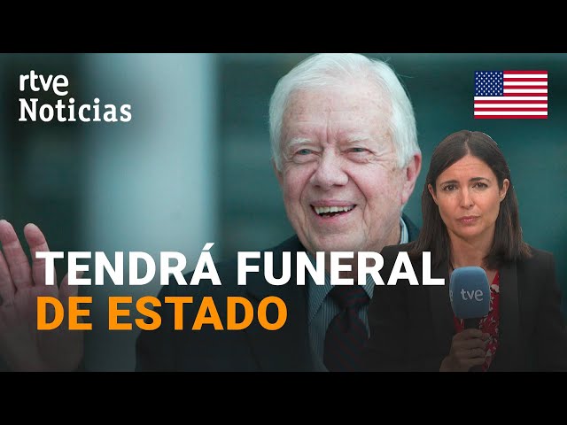 ⁣EE.UU: MUERE a los 100 AÑOS el EXPRESIDENTE JIMMY CARTER, PREMIO NOBEL de la PAZ | RTVE Noticias