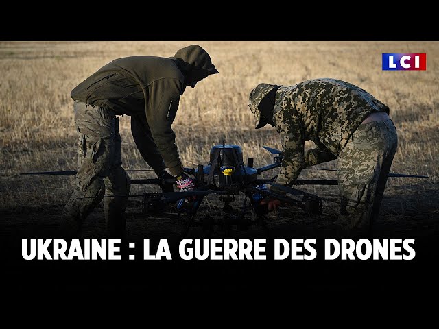 ⁣LCI sur le terrain - Ukraine : La guerre des drones｜LCI