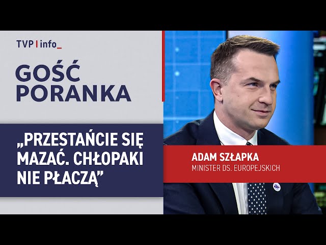 Szłapka do polityków PiS: Przestańcie się mazać. Chłopaki nie płaczą | GOŚĆ PORANKA