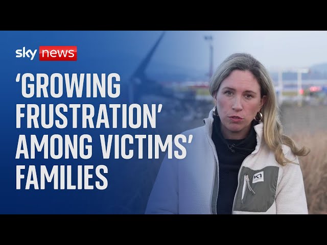 ⁣'A sense of growing frustration' among victims' families | South Korea plane crash