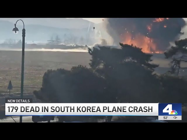 ⁣Death toll climbs to 179 in South Korea plane crash