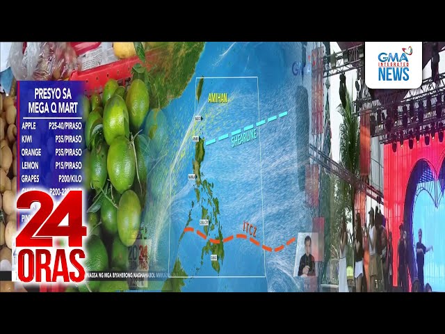 ⁣24 Oras: (Part 3) Pagtaas sa presyo ng ilang handa sa media noche; bisperas at mismong..., atbp.