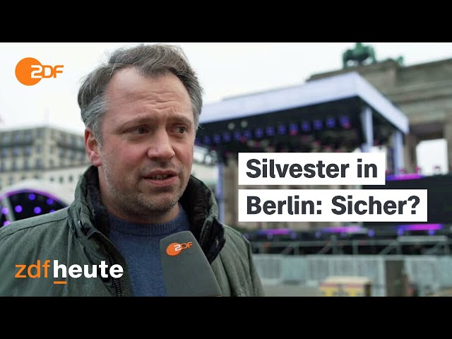 ⁣Silvester am Brandenburger-Tor: Maximale Sicherheit?