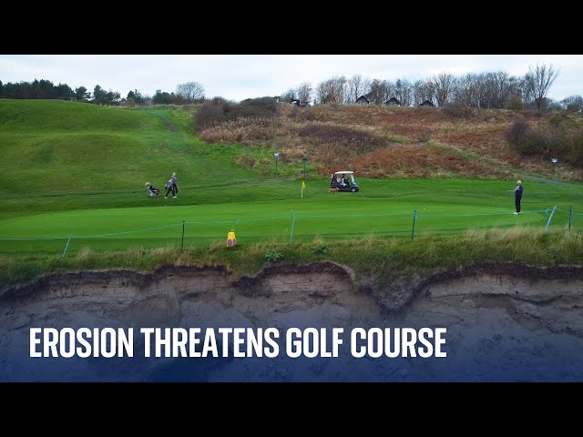 One of UK's oldest golf clubs under threat from coastal erosion