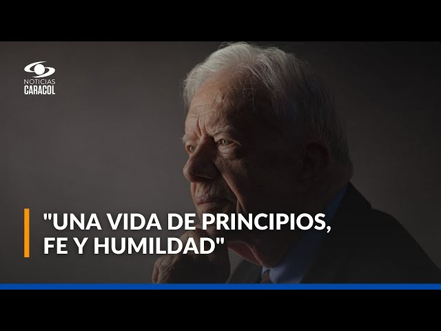 ⁣Estados Unidos rinde homenaje al expresidente Jimmy Carter, fallecido a los 100 años