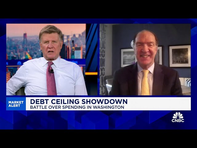 ⁣Former World Bank President David Malpass on debt ceiling showdown