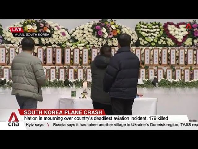 ⁣South Korea to inspect its entire Boeing 737-800 fleet after Jeju Air crash