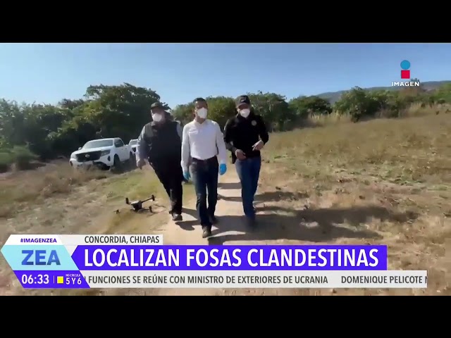 ⁣Localizan 2 fosas clandestinas en La Concordia, Chiapas