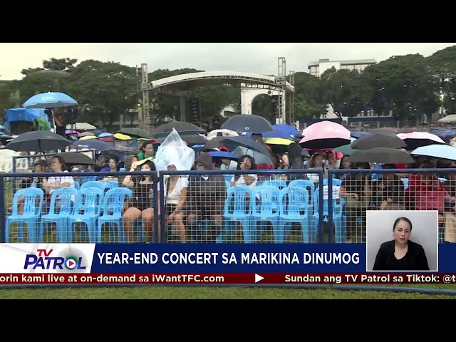 ⁣Year-end concert sa Marikina dinumog; engrandeng fireworks display inaabangan