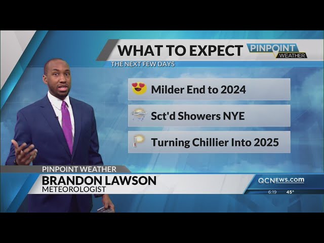 ⁣Monday Morning Forecast | December 30, 2024