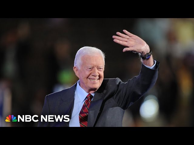 ⁣Tributes pour in for former President Jimmy Carter after his death