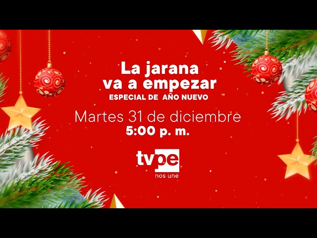 ⁣La jarana va a empezar (31/12/2024) Promo | TVPerú