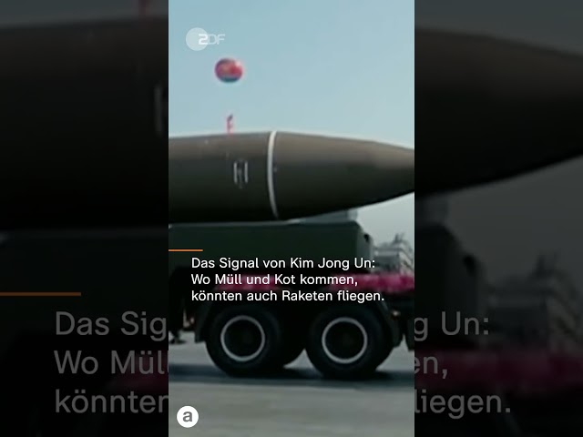 ⁣Kims Drohung: Kotballons aus Nordkorea | #shorts #short