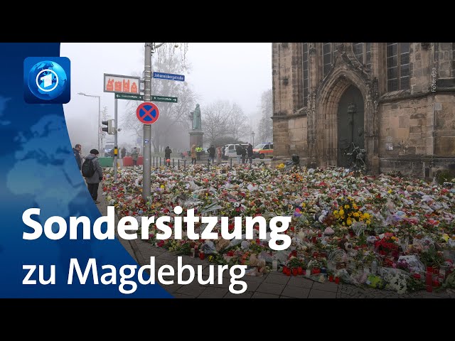 ⁣Bundestag will Antworten auf offene Fragen nach Anschlag in Magdeburg