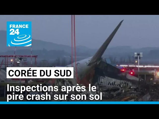 ⁣Corée du Sud : inspection de ses Boeing 737-800 après le pire crash sur son sol • FRANCE 24