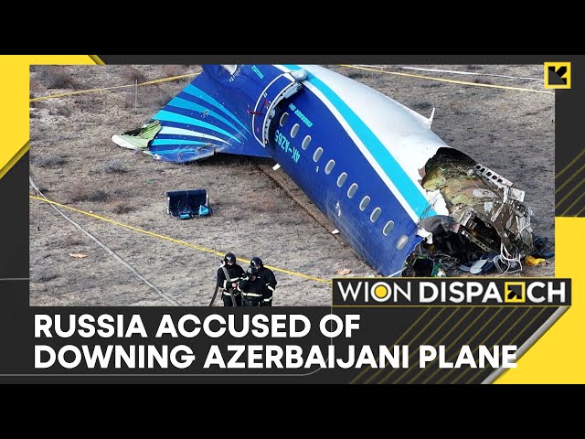 ⁣Azerbaijan Accuses Russia Of 'Cover-Up' After Deadly Plane Crash | World News | WION Dispa