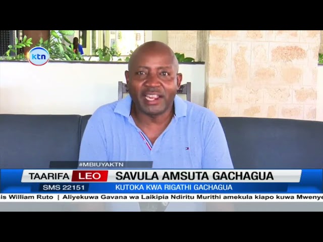 ⁣Ayub Savula amsuta aliyekuwa naibu rais Rigathi Gachagua