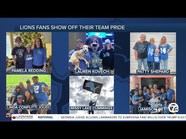 ⁣Lions fans ready for revenge in Monday Night Football game against San Francisco 49ers