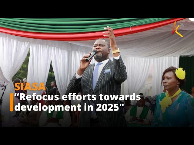 ⁣Leaders Urged to Refocus Efforts Towards Development in 2025