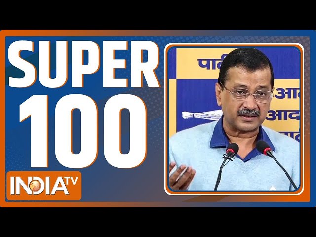 ⁣Super 100: Kejriwal Press Conference | Rahul Gandhi Vietnam Tour | Delhi LG Letter Delhi  CM