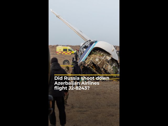 ⁣Russia accused of shooting down passenger jet | AJ#shorts