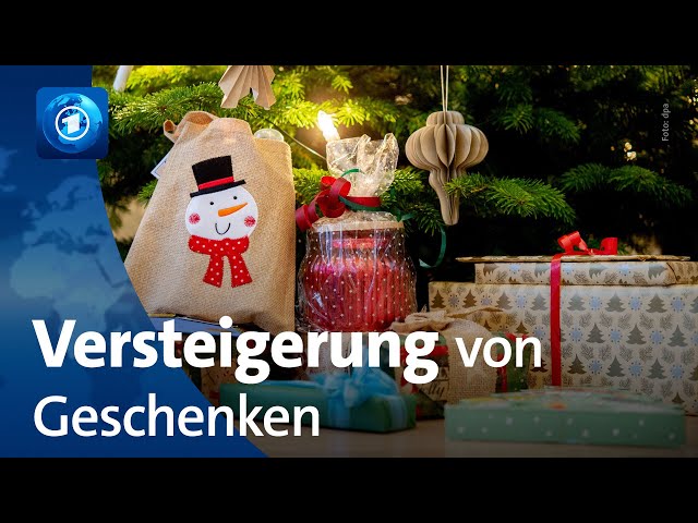 ⁣Versteigerung von ungeliebten Geschenken in Nürnberg