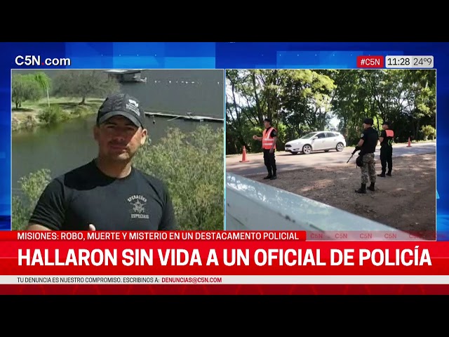 ⁣ROBO, MUERTE y MISTERIO en un DETACAMENTO POLICIAL en MISIONES