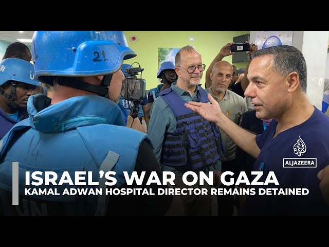 ⁣Calls for the release of Gaza hospital director detained by Israel