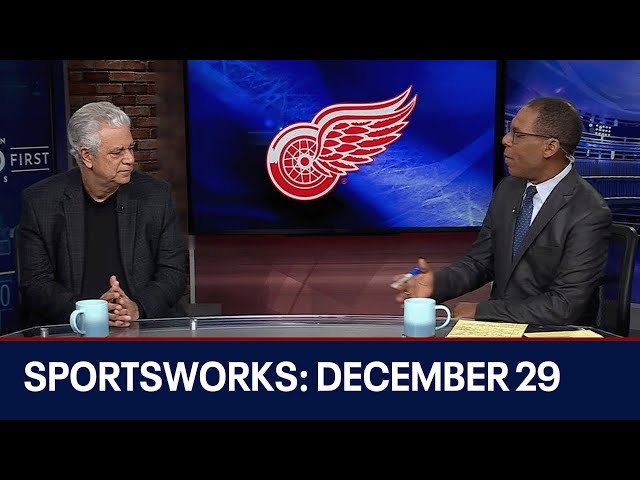 ⁣Woody talks Red Wings, Lions, Michigan football & Pistons with Mike Stone