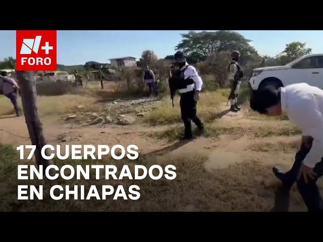 ⁣Localizan 14 fosas clandestinas con varios cuerpos en Chiapas - Las Noticias