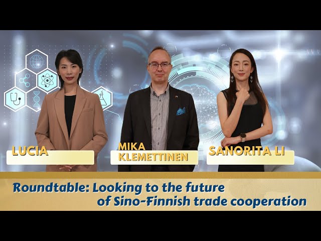 ⁣Roundtable: Future prospects for Sino-Finnish trade cooperation