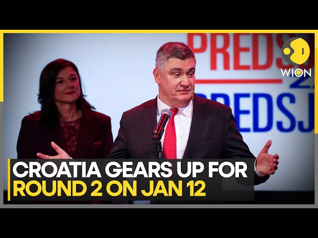 ⁣Croatia Gears Up for Round 2 of Presidential Runoff | World News | WION