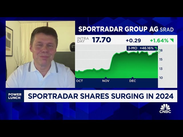 ⁣Sportradar CEO on sports betting, share surge and being a small cap winner