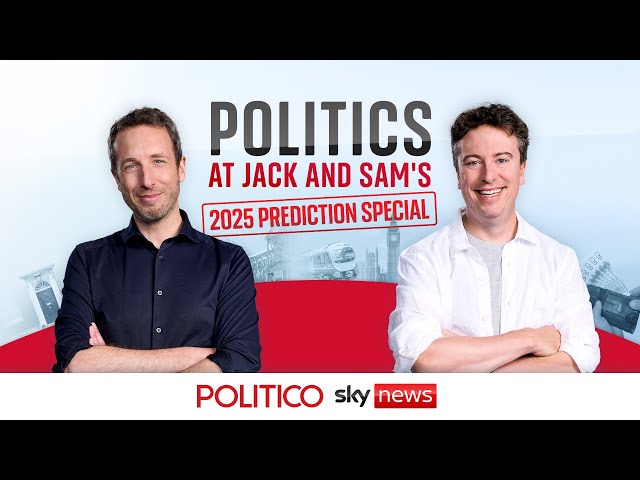 ⁣Politics At Jack and Sam's 2025 Prediction Special