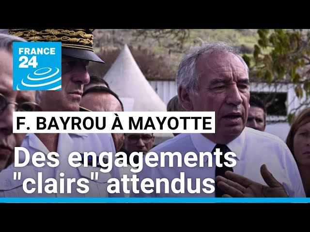 ⁣F. Bayrou à Mayotte : le maire de Sada attend "des engagements clairs, ambitieux" • FRANCE