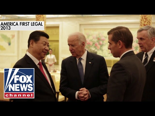 ⁣Biden seen alongside Hunter, Chinese President Xi in previously unseen photos