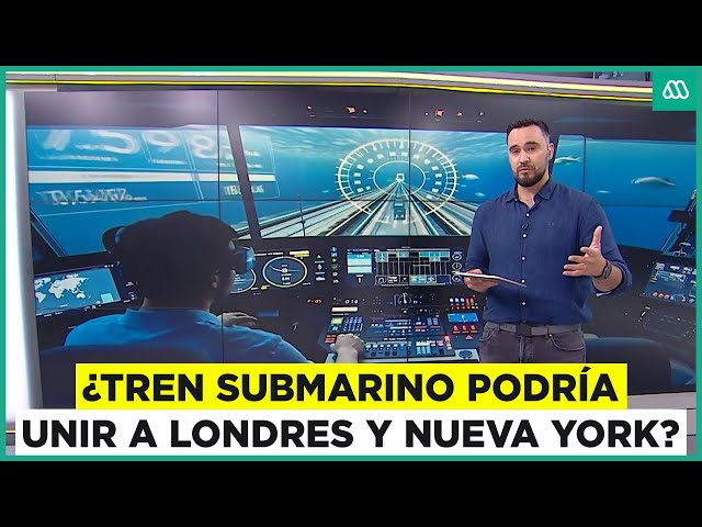 ⁣Conexión Nueva York-Londres: ¿Es posible un túnel subterráneo y tren de alta velocidad?