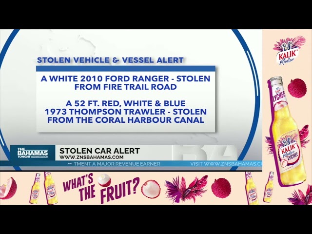 ⁣Stolen Car Alert