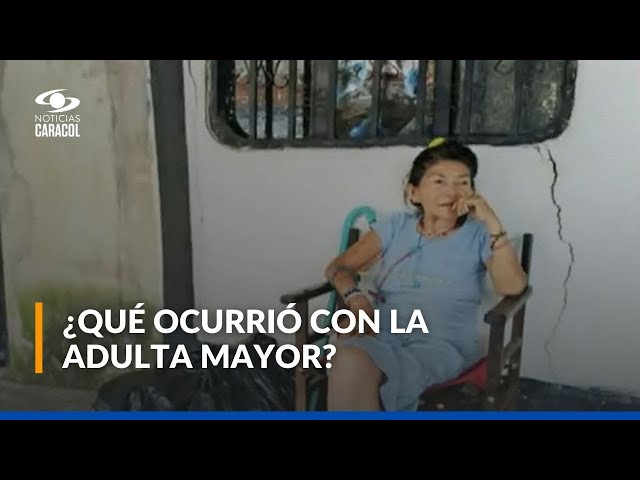 ⁣Adulta mayor que se había reencontrado con su hijo fue rescatada nuevamente de las calles