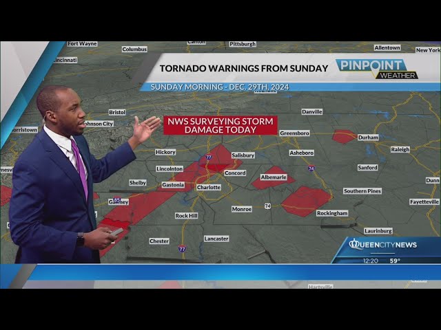 ⁣Monday Midday Forecast | December 30, 2024